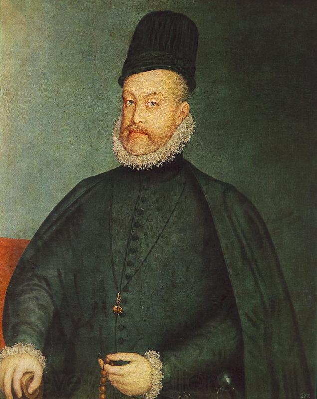 SANCHEZ COELLO, Alonso Portrait of Philip II af France oil painting art